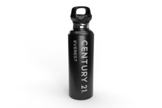 Century 21 Everest Double-Wall Stainless Steel Thermal Bottle